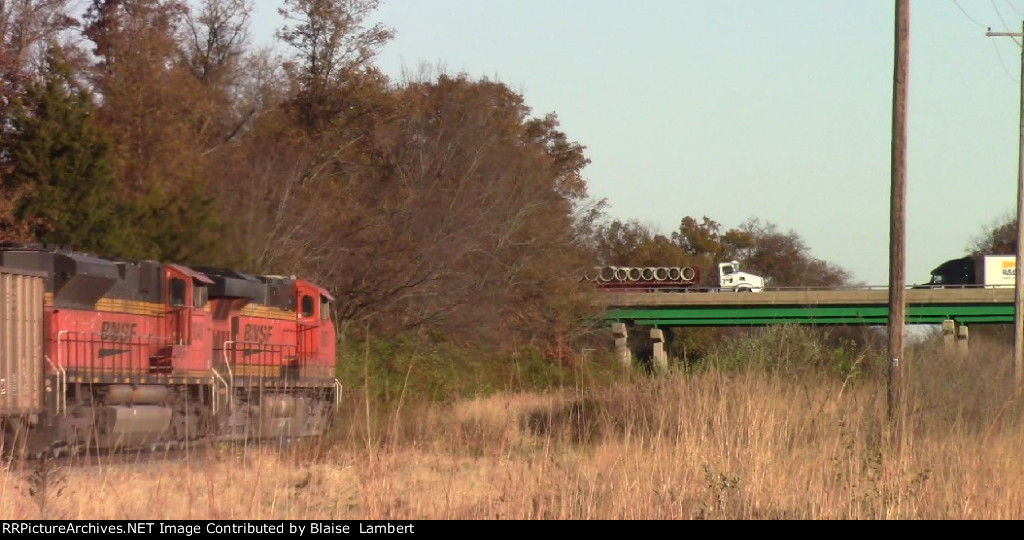 Semis and trains